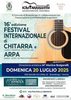 Festival Internazionale di chitarra e arpa - Associazione ICHITARRISSIMI